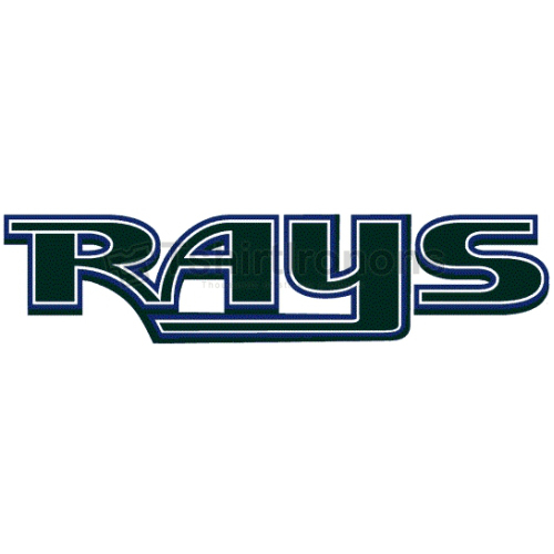 Tampa Bay Rays T-shirts Iron On Transfers N1951 - Click Image to Close